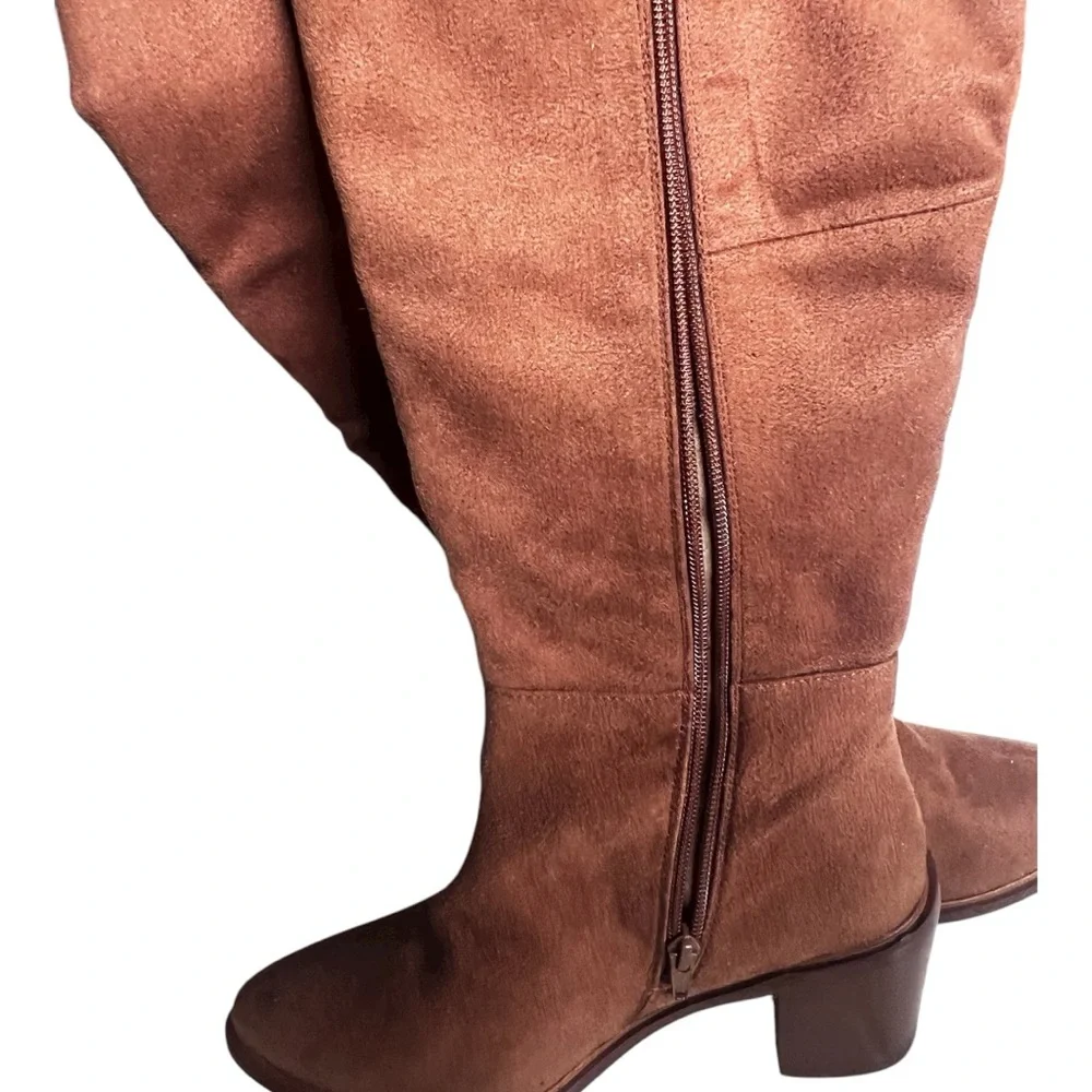 SEYCHELLES Paradise City Over The Knee Boot In Cognac NWOB Size 8.5